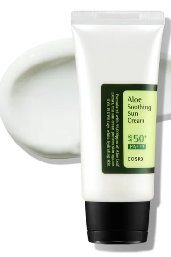 Creme solaire SPF 50 à l'aloe vera - COSRX